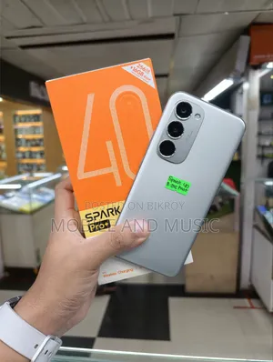 টেকনো স্পার্ক ৪০ প্রো+ ২৫৬ জিবি গ্রে