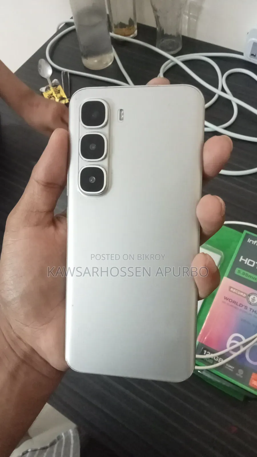 Infinix Hot 60 Pro+ 128 GB Silver