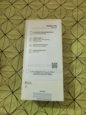 স্যামসাং গ্যালাক্সি এম১৪ ৬৪ জিবি ব্ল্যাক