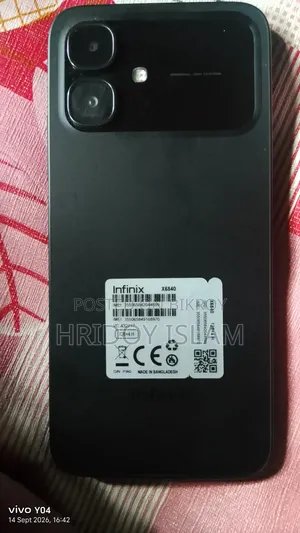 New Infinix 128 GB Black