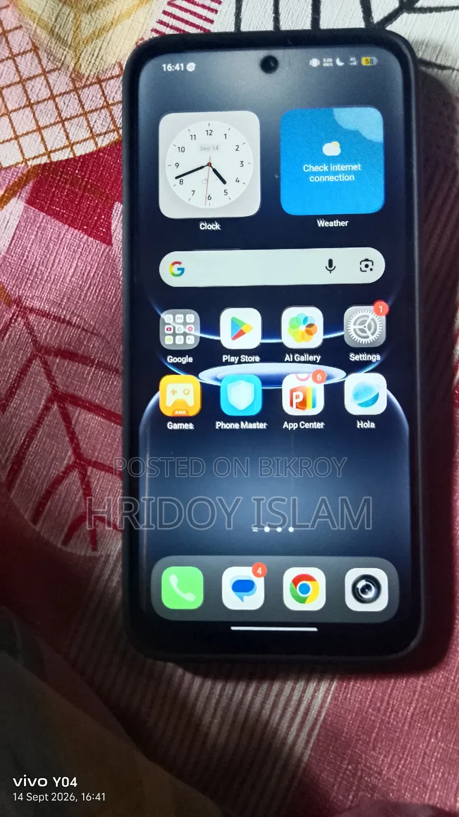 New Infinix 128 GB Black