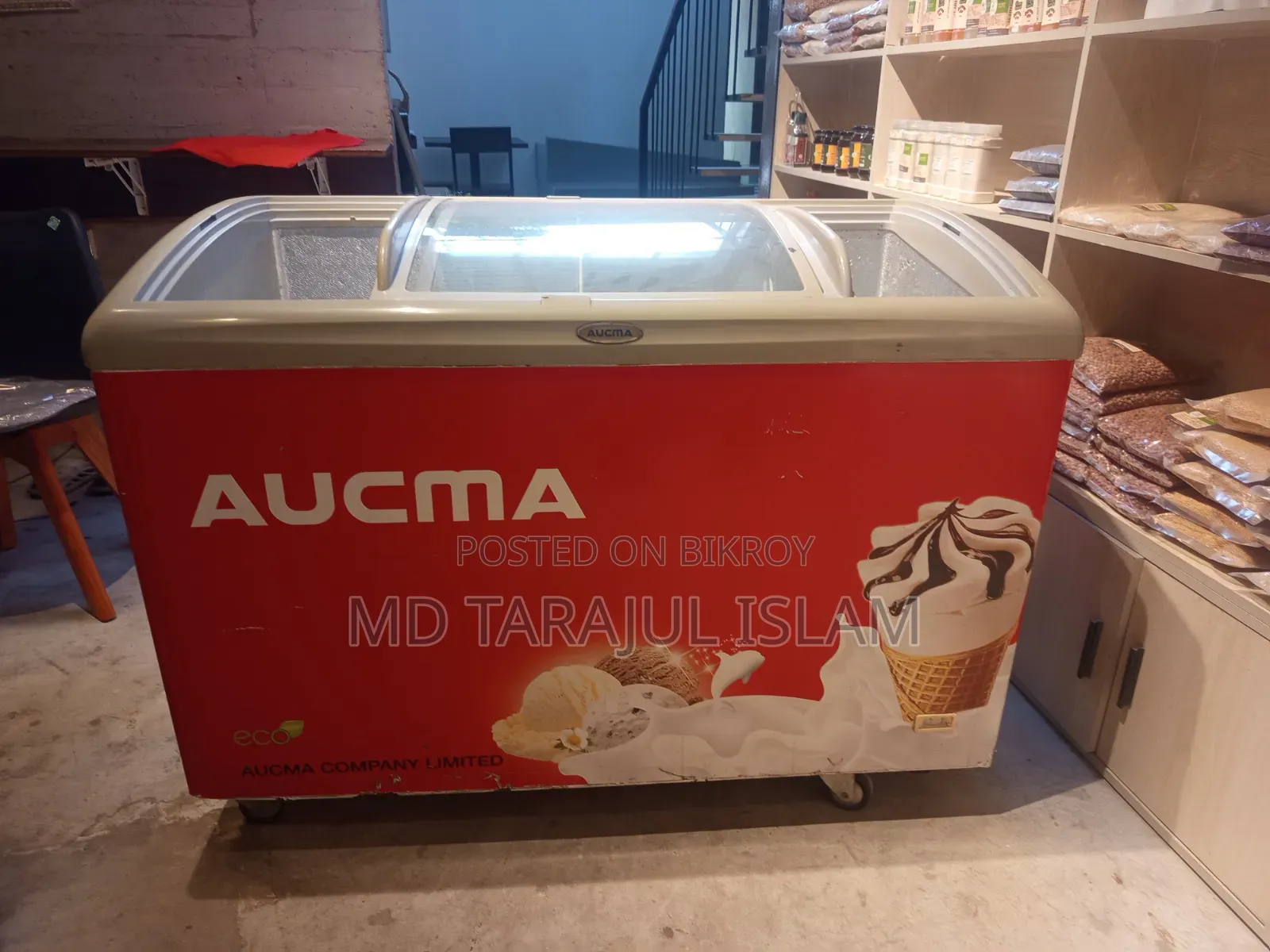 Aucma Ice Cream/Display Freezer