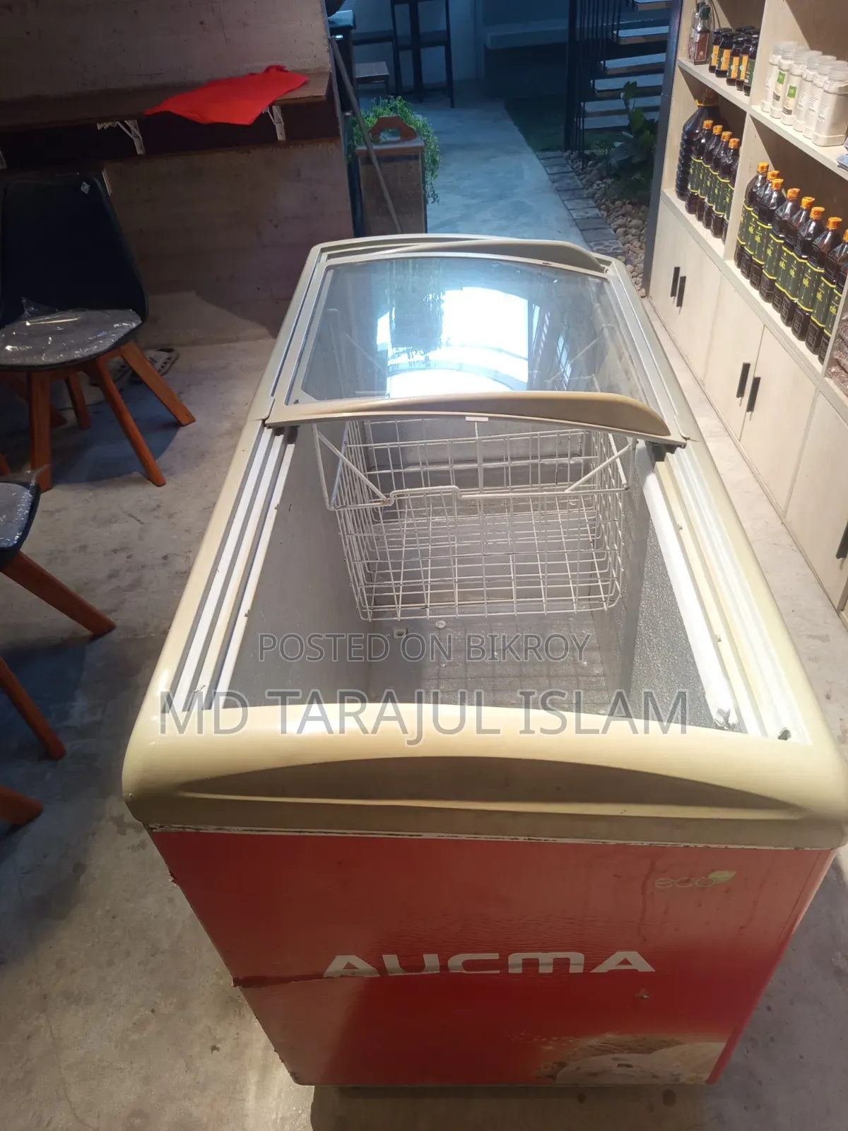 Aucma Ice Cream/Display Freezer