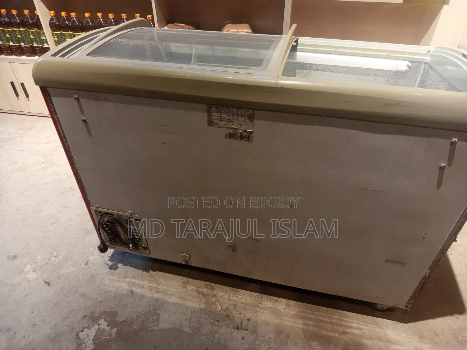 Aucma Ice Cream/Display Freezer