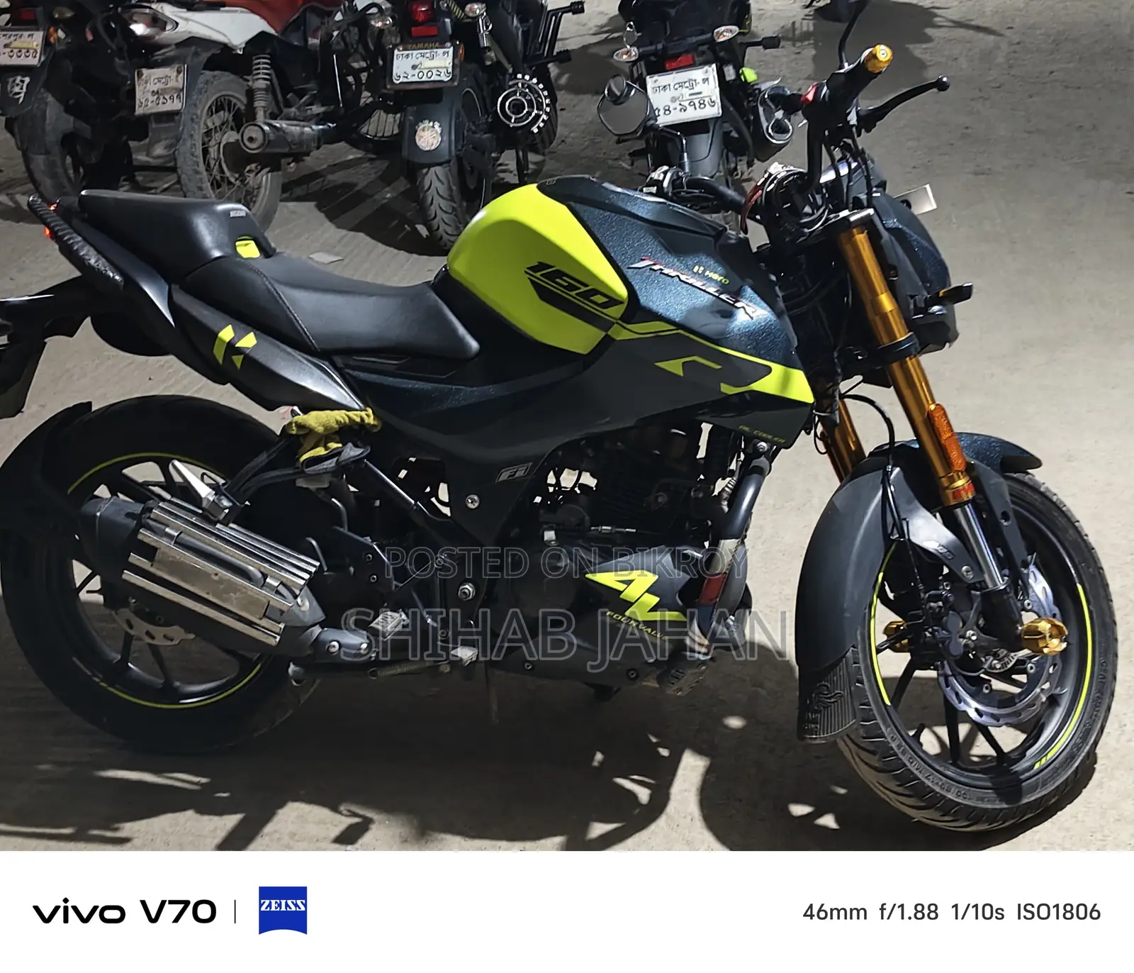 Hero Thriller 160R 4V 2024 Green