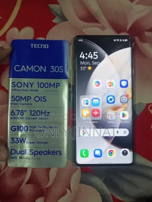 টেকনো ক্যামন ৩০এস ২৫৬ জিবি ব্ল্যাক