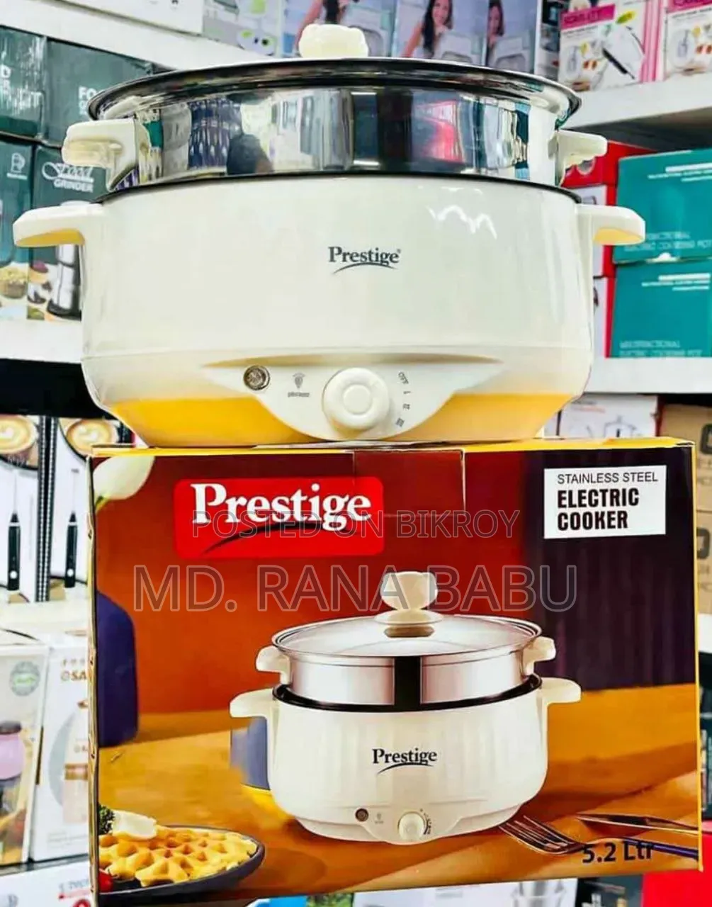 Prestige 5.2L Rice Cooker/Cooking Pot