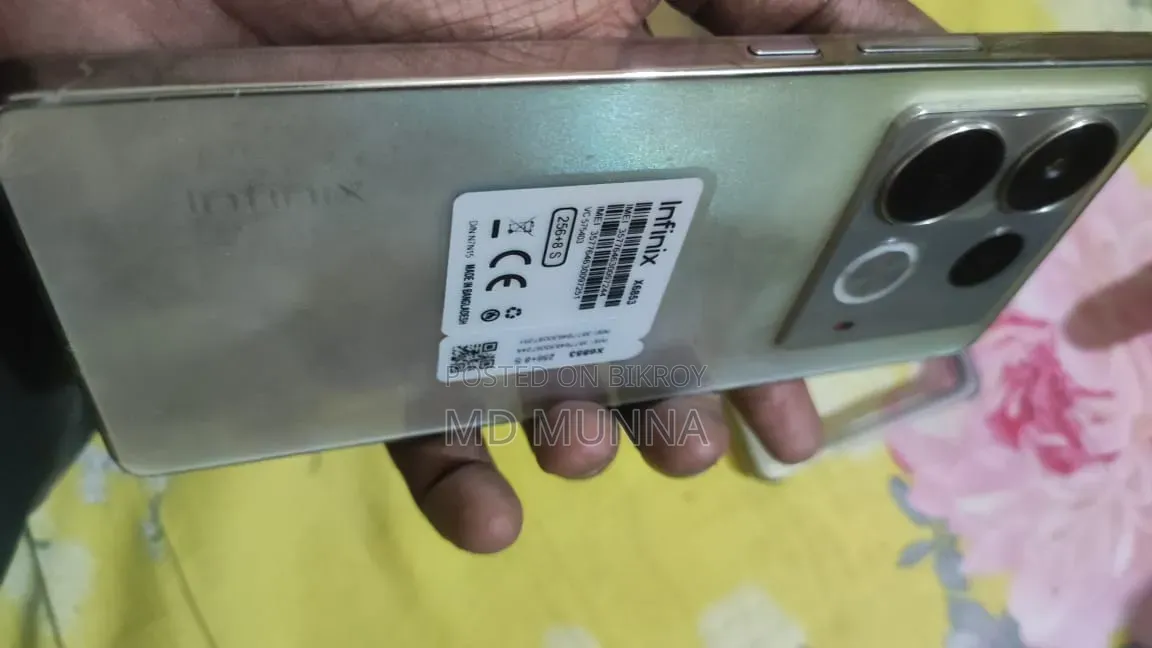 ইনফিনিক্স নোট ৪০ ২৫৬ জিবি গ্রাফাইট
