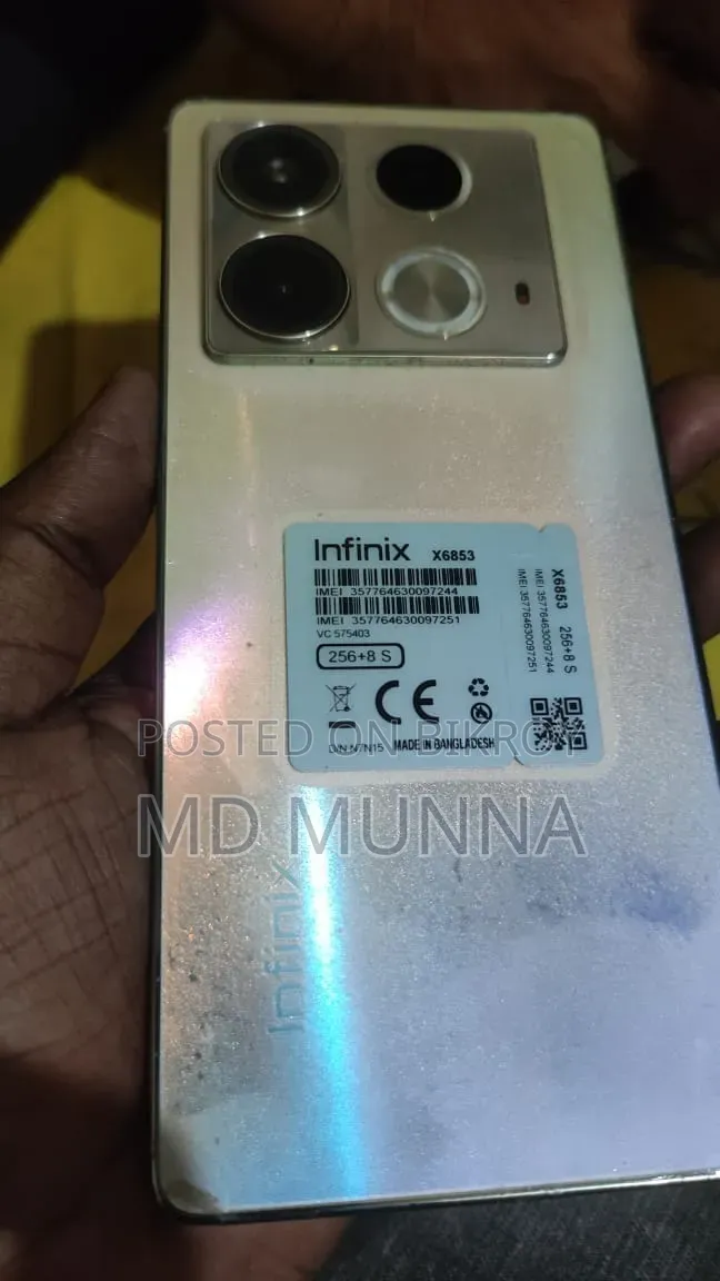 ইনফিনিক্স নোট ৪০ ২৫৬ জিবি গ্রাফাইট
