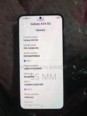 Samsung Galaxy A54 5G 256 GB Purple