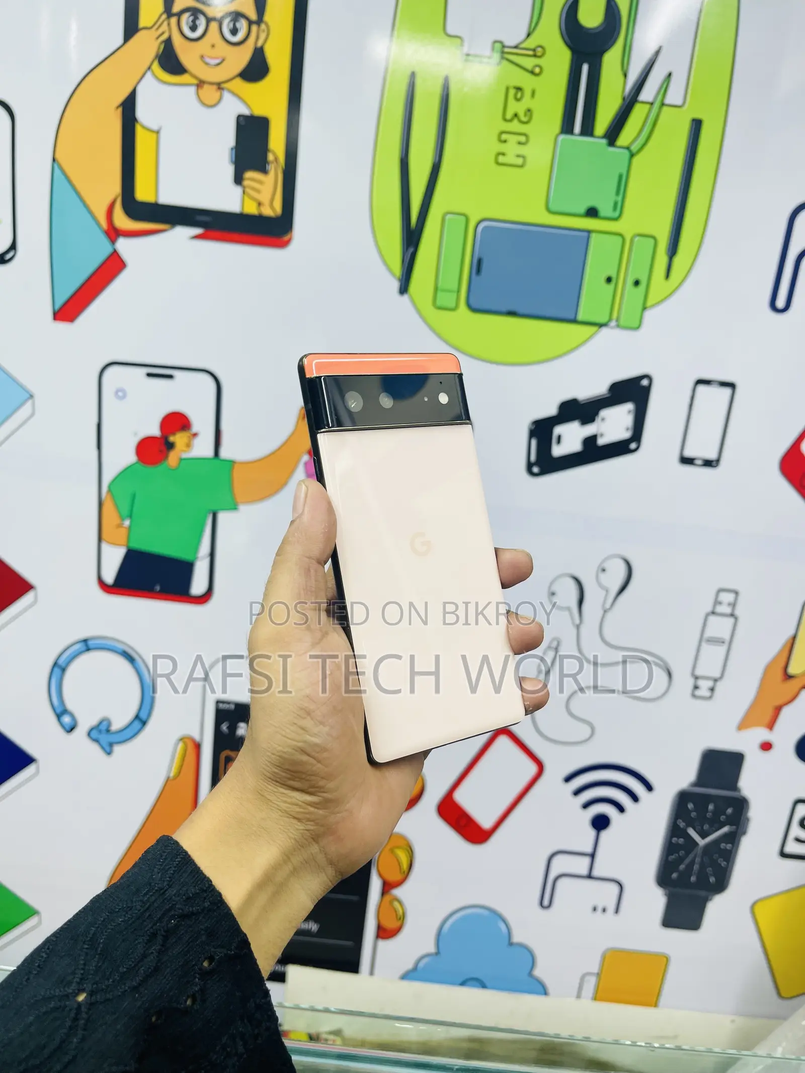 গুগল পিক্সেল ৬ ১২৮ জিবি অরেঞ্জ