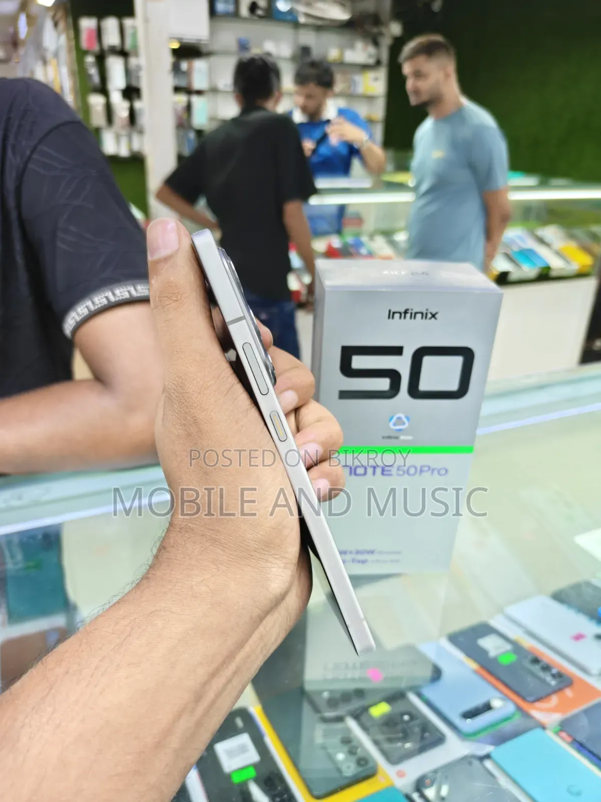 Infinix Note 50 Pro 256 GB Silver