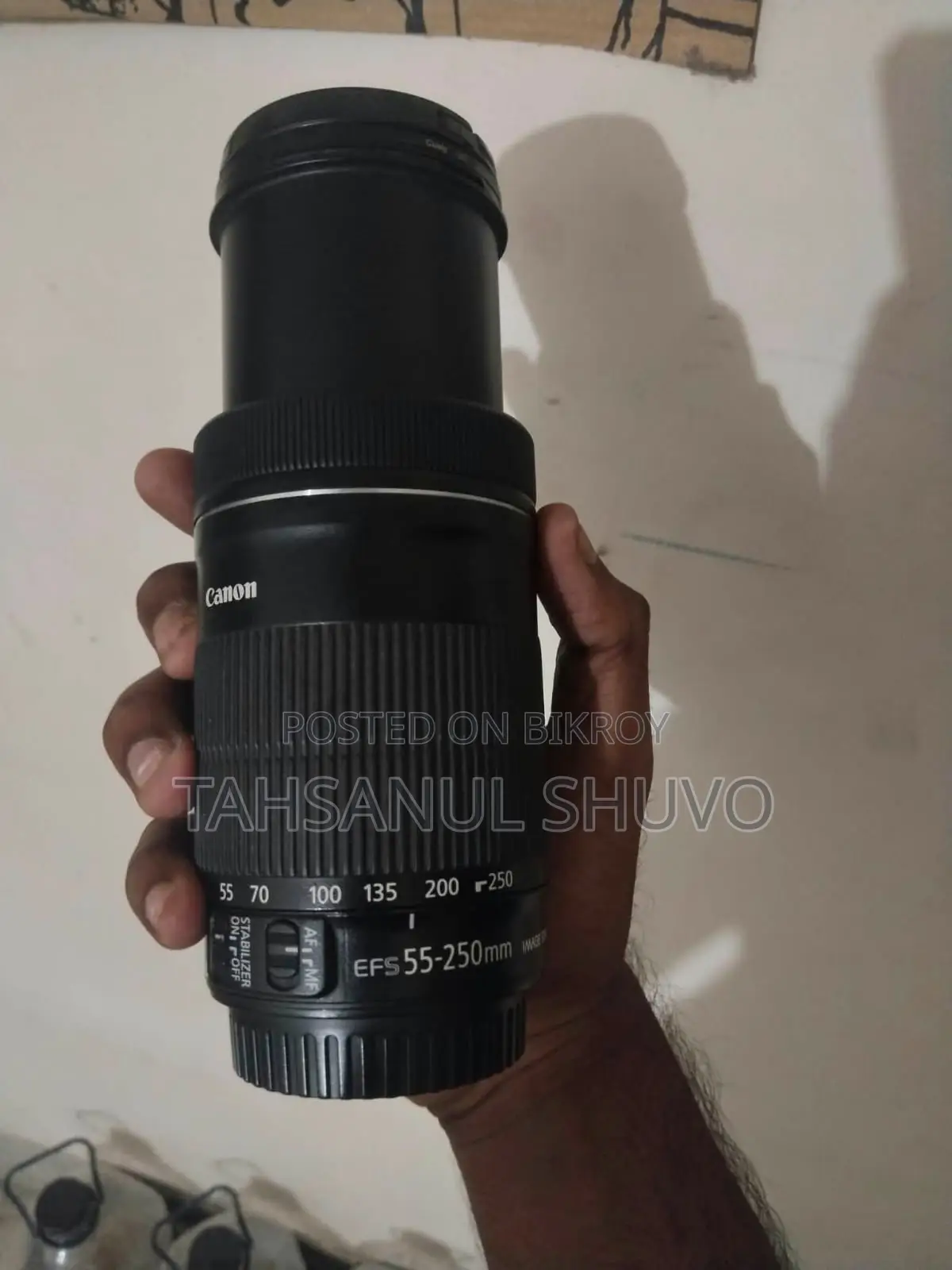 Canon EOS 80D With Lens- EFS 55-250mm