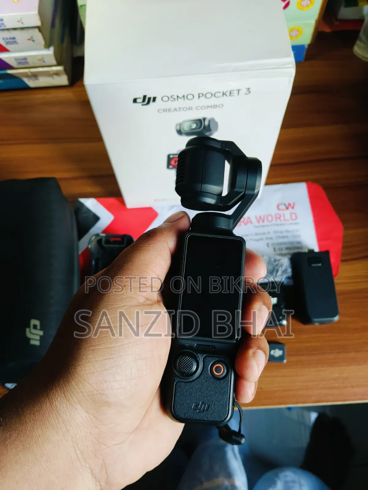 ডিজেআই ওসমো পকেট ৩ কম্বো ভার্সন