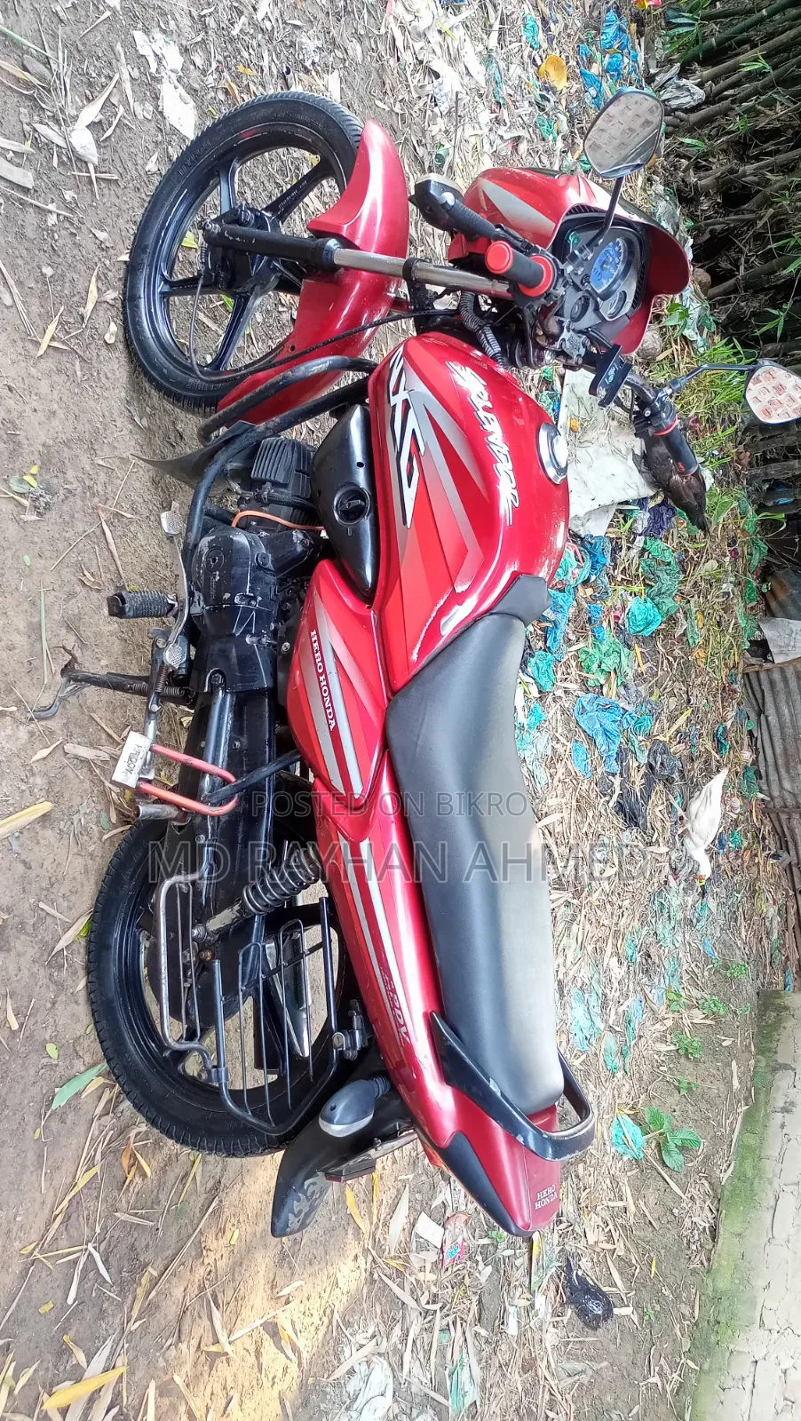 হিরো স্প্লেন্ডার ১১০ ২০১৩ রেড