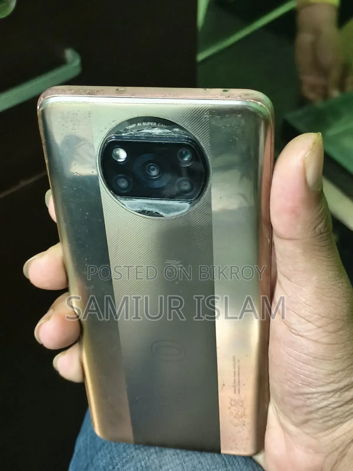 শাওমি পোকো এক্স৩ প্রো ১২৮ জিবি গোল্ড