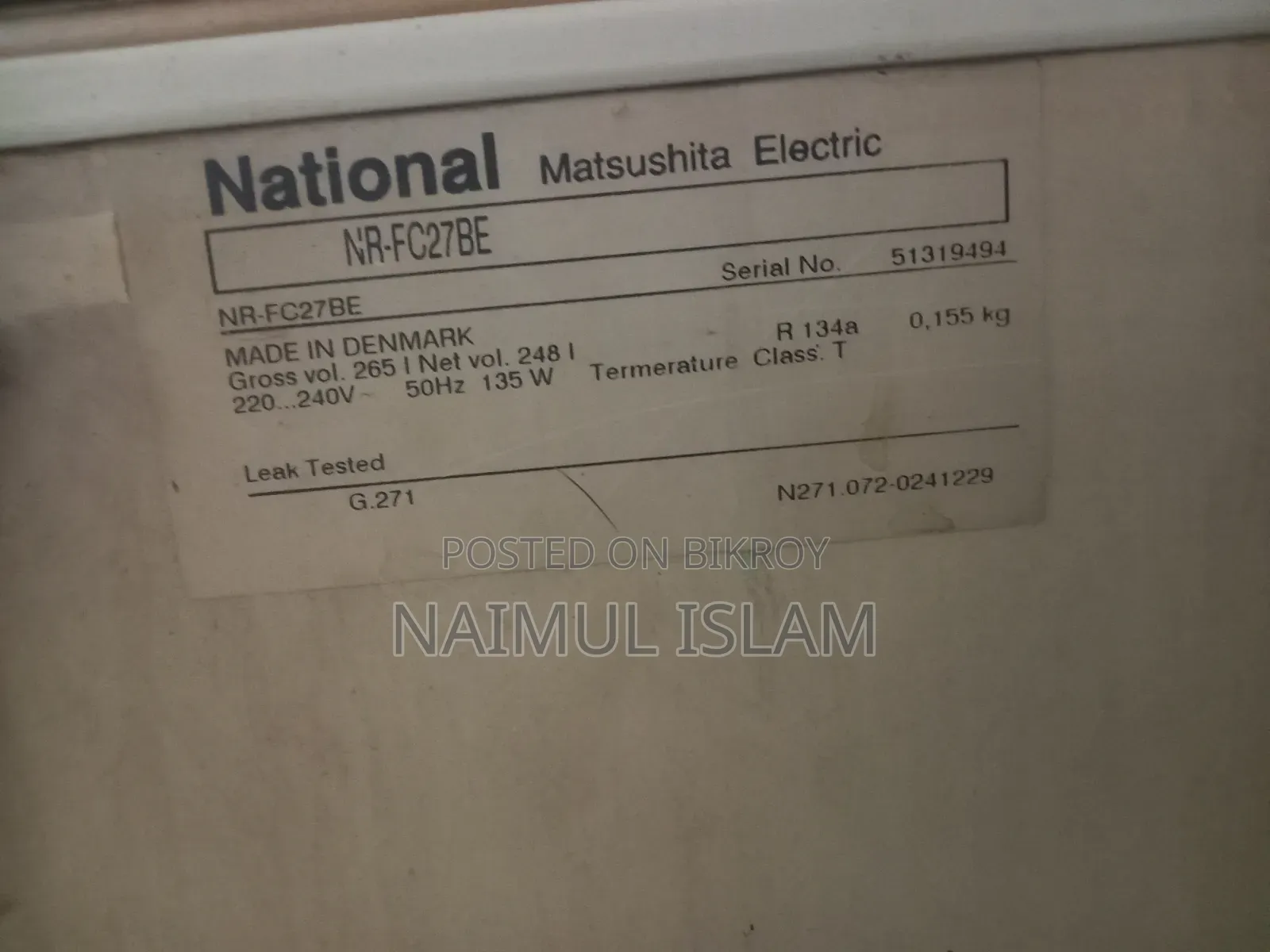 Deep Fridge