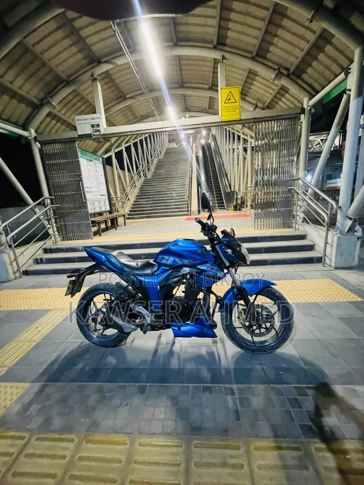 Suzuki Gixxer 2017 Blue