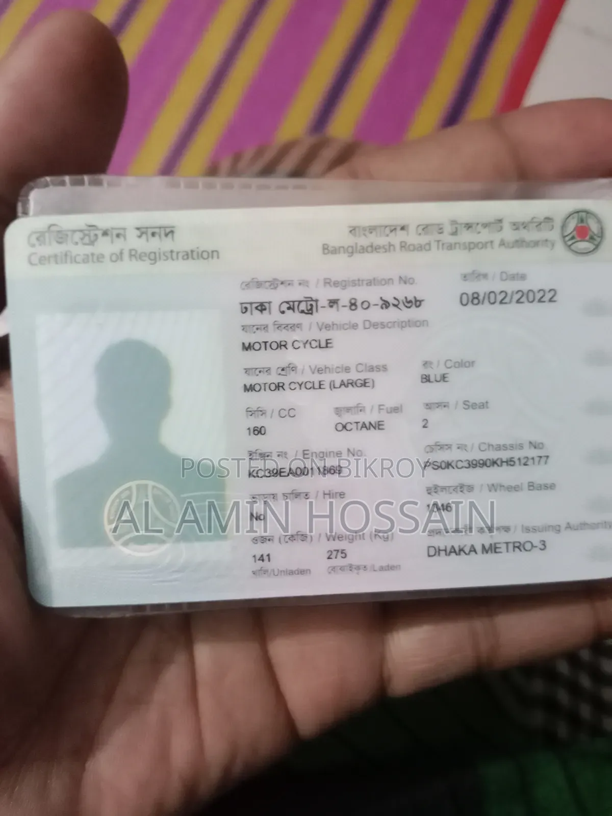 হোন্ডা হর্নেট ২০২২ সবুজ