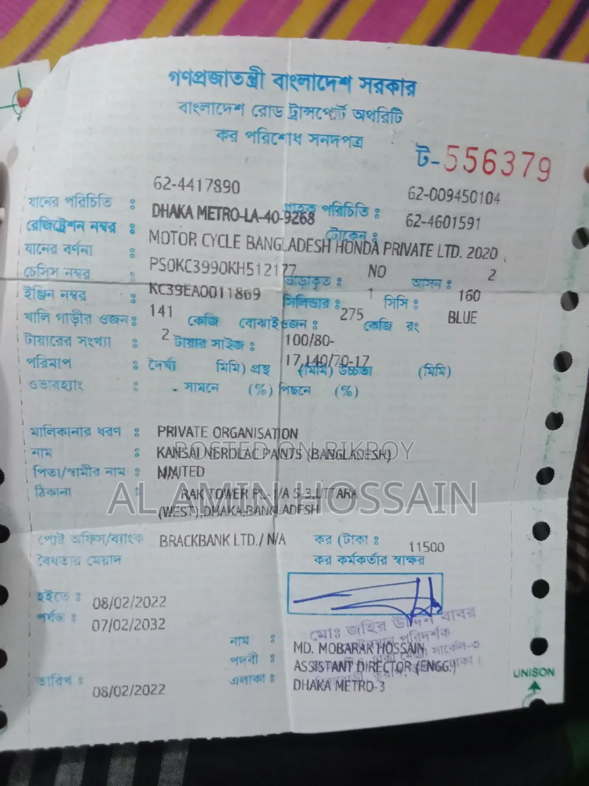 হোন্ডা হর্নেট ২০২২ সবুজ