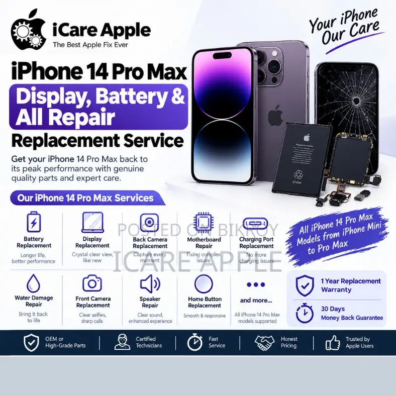 iPhone 14 Pro Max Repair Replacement Service