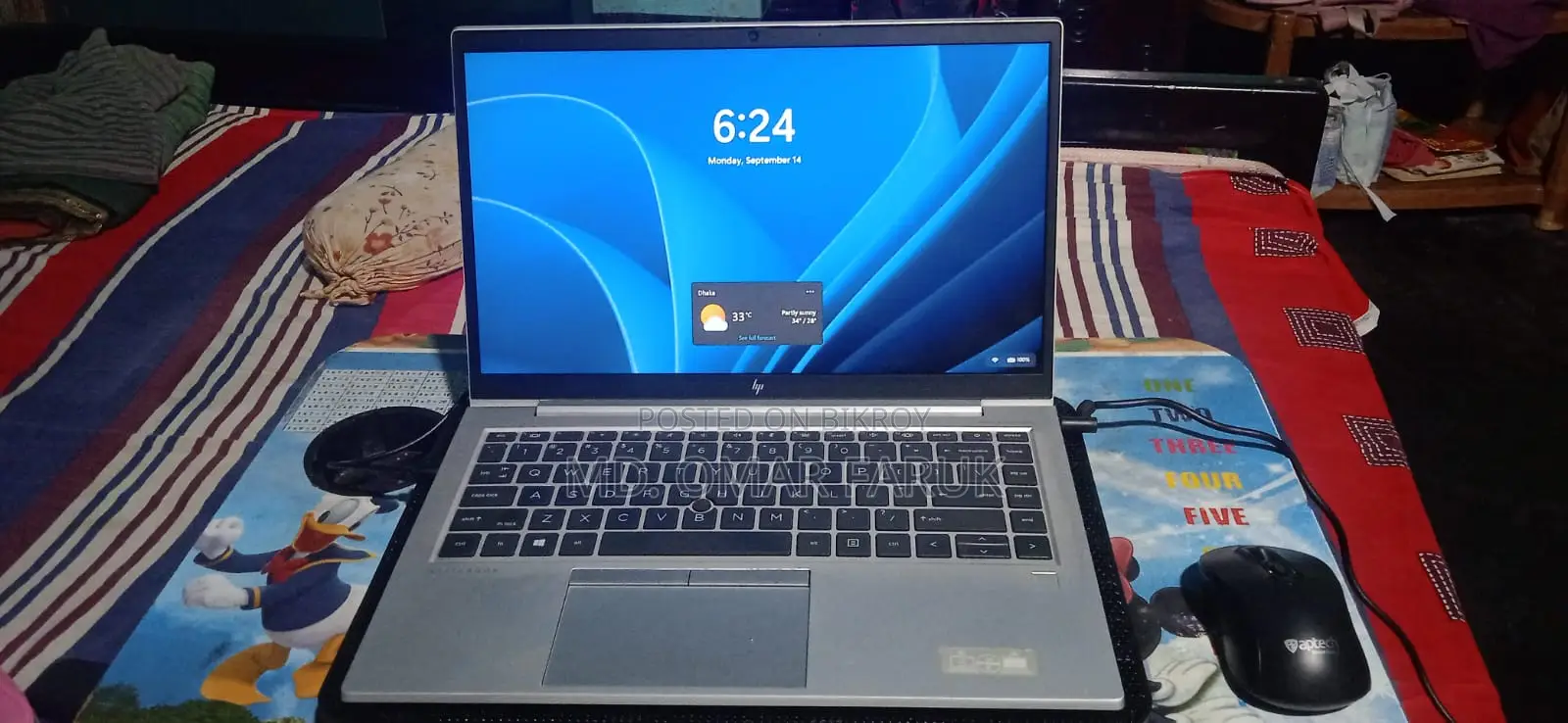 Laptop HP EliteBook 845 G7 8GB AMD Ryzen 5 SSD 250GB