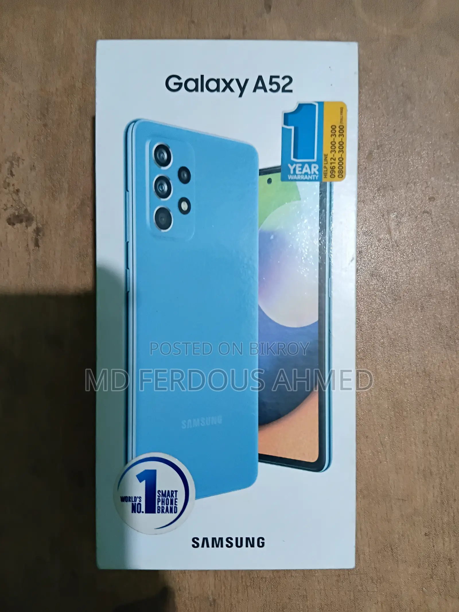 Samsung Galaxy A52 128 GB Blue