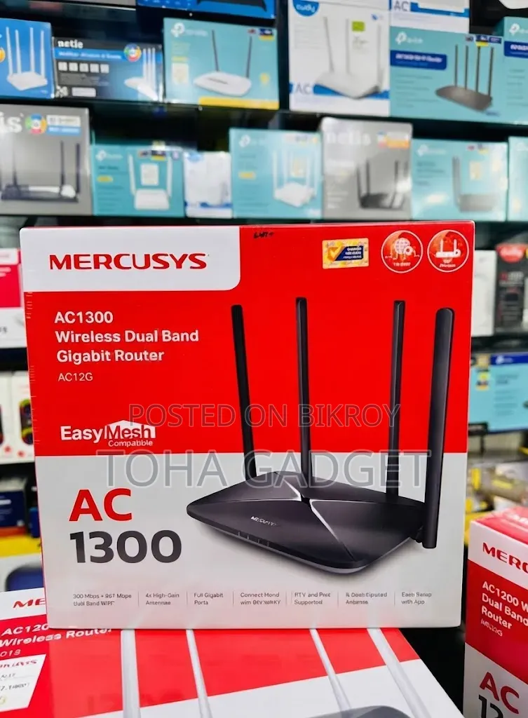 Mercusys AC12G AC1300 Dual Brand Router