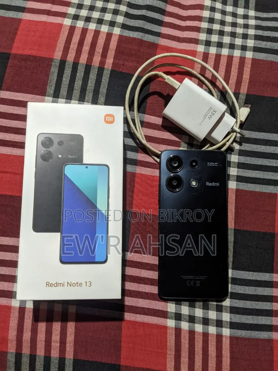 Xiaomi Redmi Note 13 256 GB Black