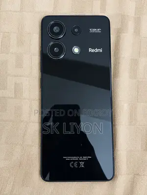 শাওমি রেডমি নোট ১৩ ২৫৬ জিবি ব্ল্যাক