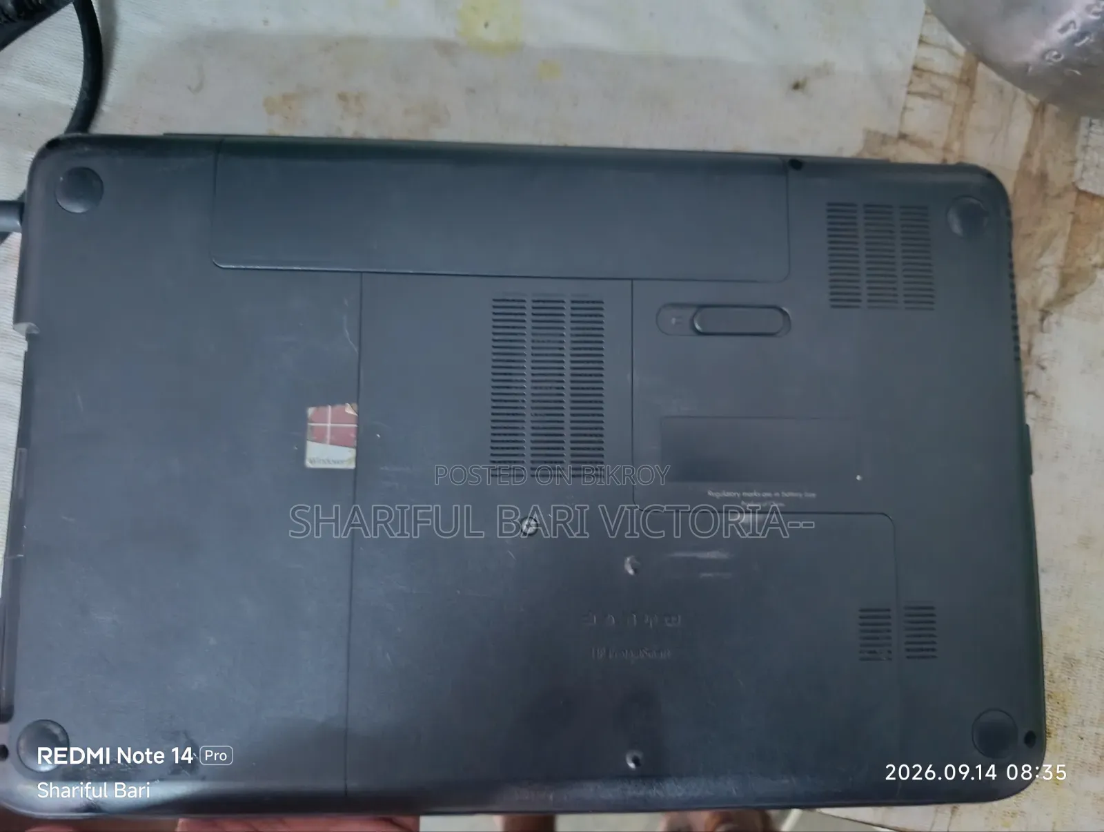 Laptop HP Pavilion G6 4GB AMD A6 SSD 512GB