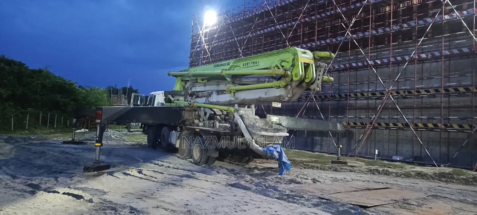 Concrete Boom Pump