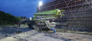 Concrete Boom Pump