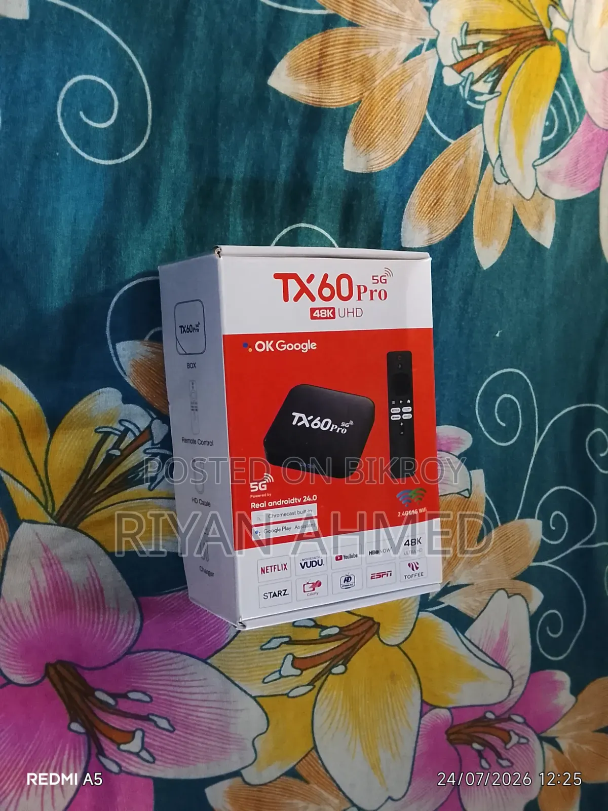 TX60 Pro 5G Android TV Box বিক্রি হবে