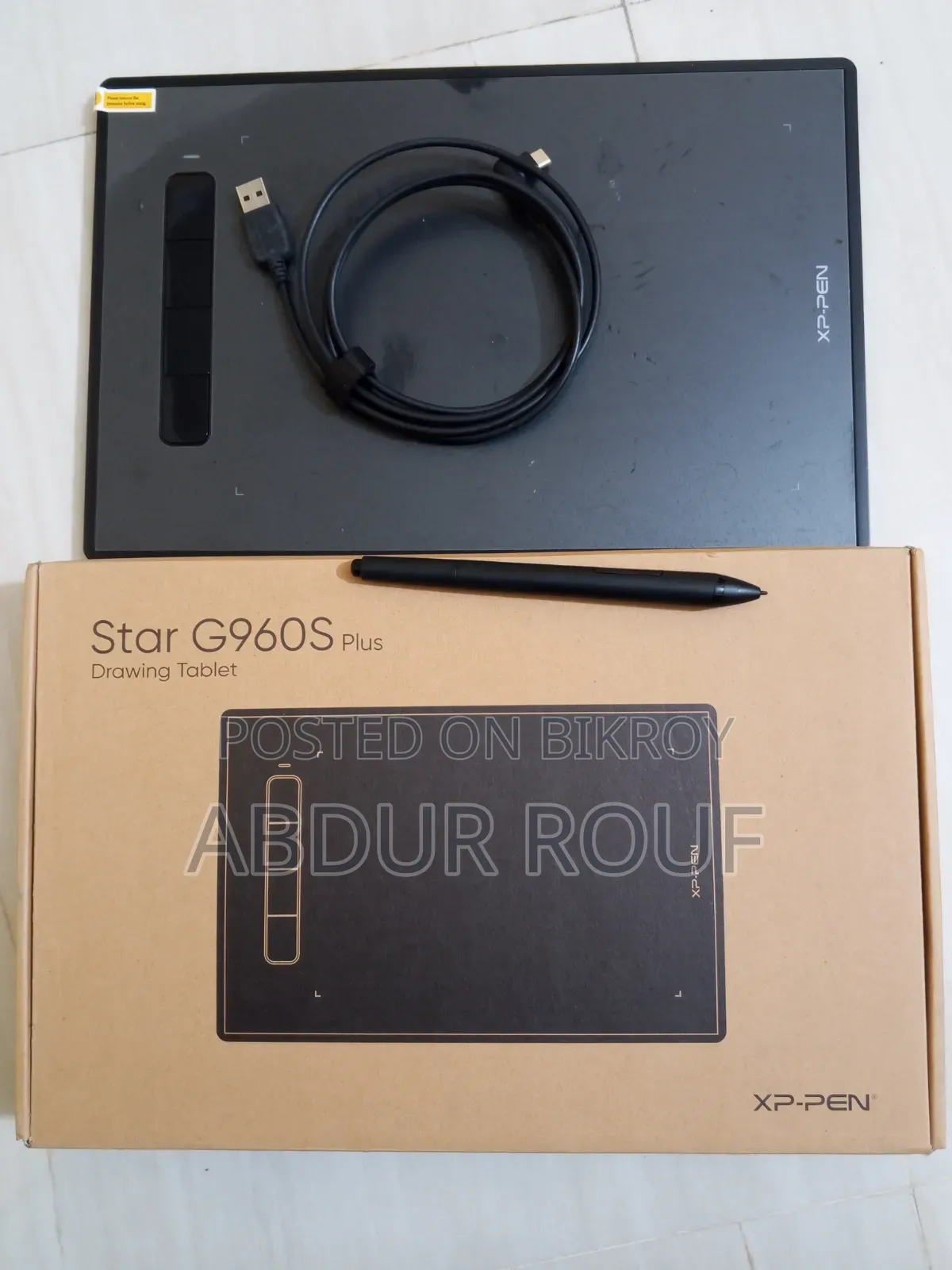Graphics Tab. XP-PEN Star G960S Plus