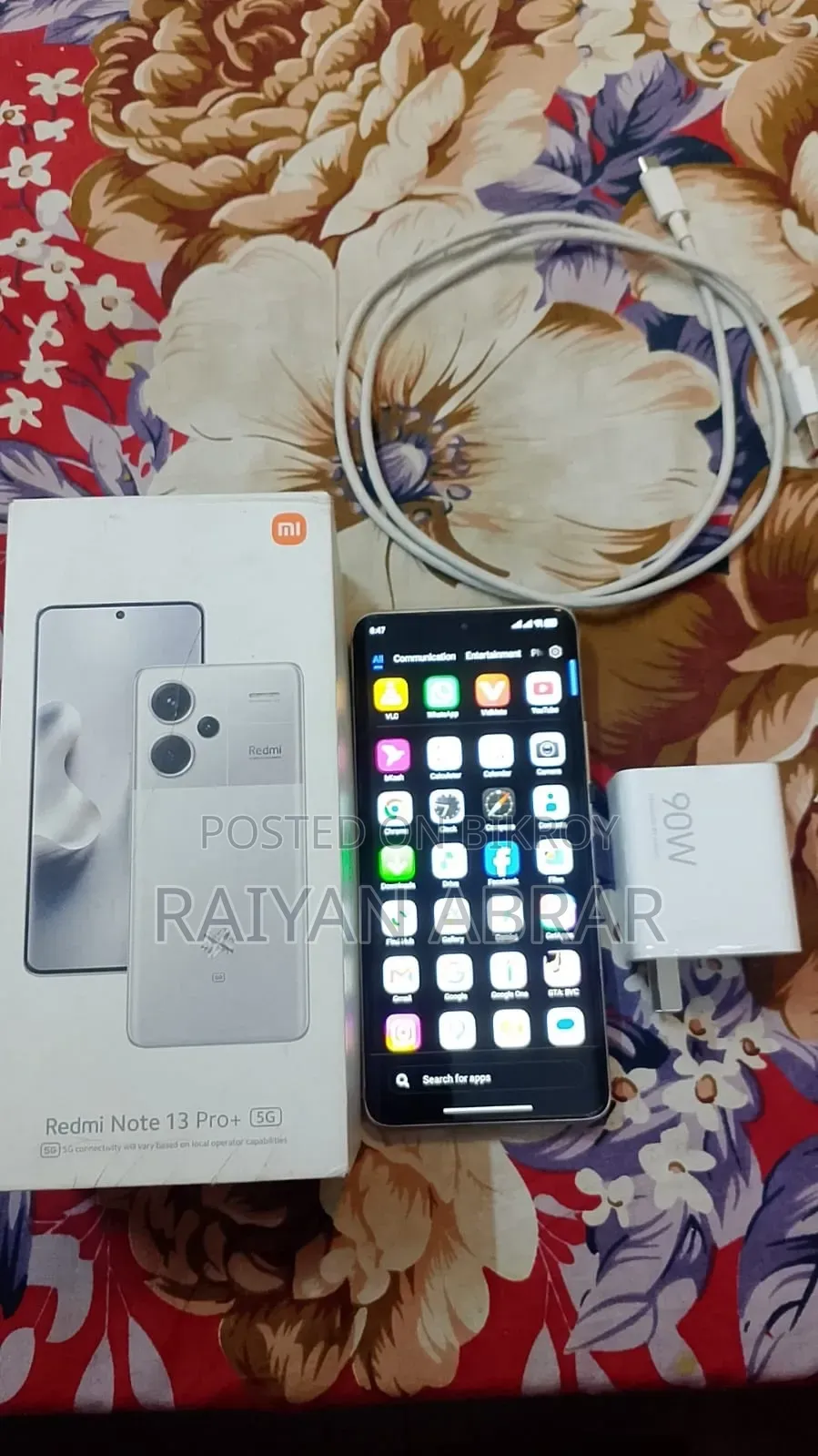 Xiaomi Redmi Note 13 Pro+ 512 GB Silver