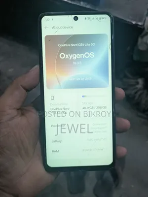 OnePlus Nord CE4 Lite 256 GB Silver