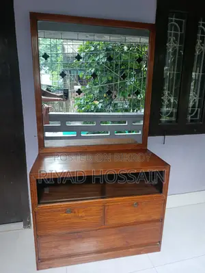 Segun Dressing Table (Segun Wood Dressing Table)