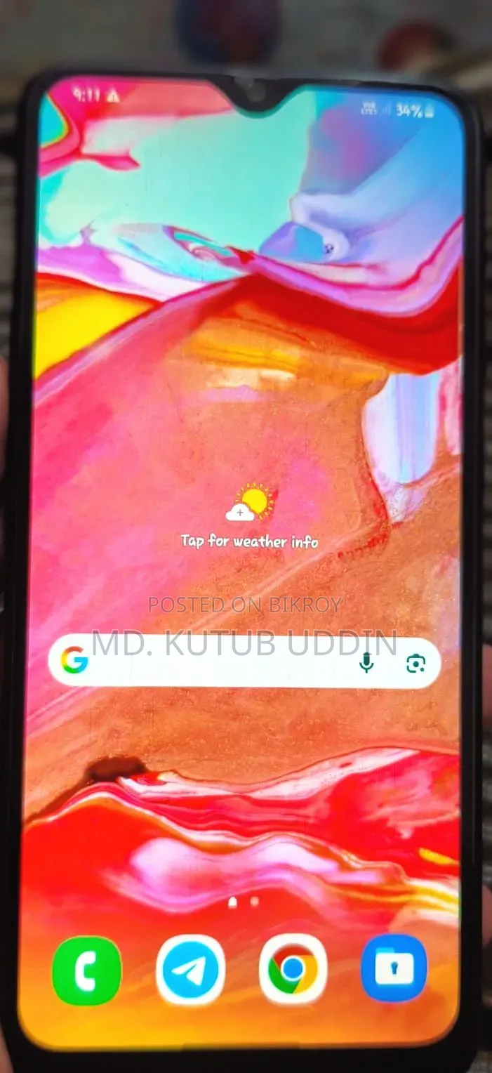 Samsung Galaxy A70 128 GB Gray