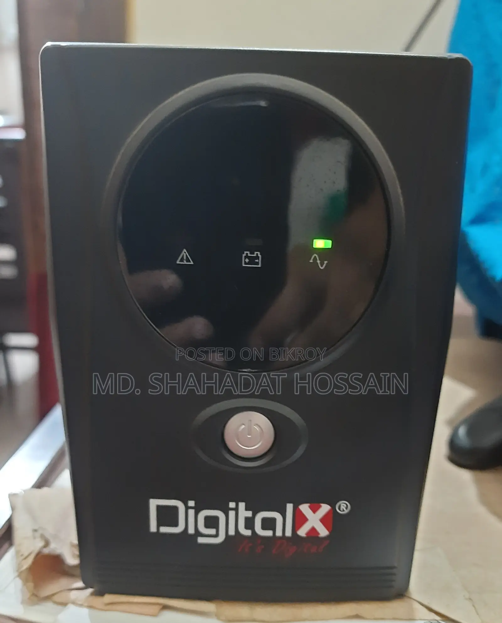 Digital X 850VA UPS (New Apollo Battery, 6 Months Warranty)