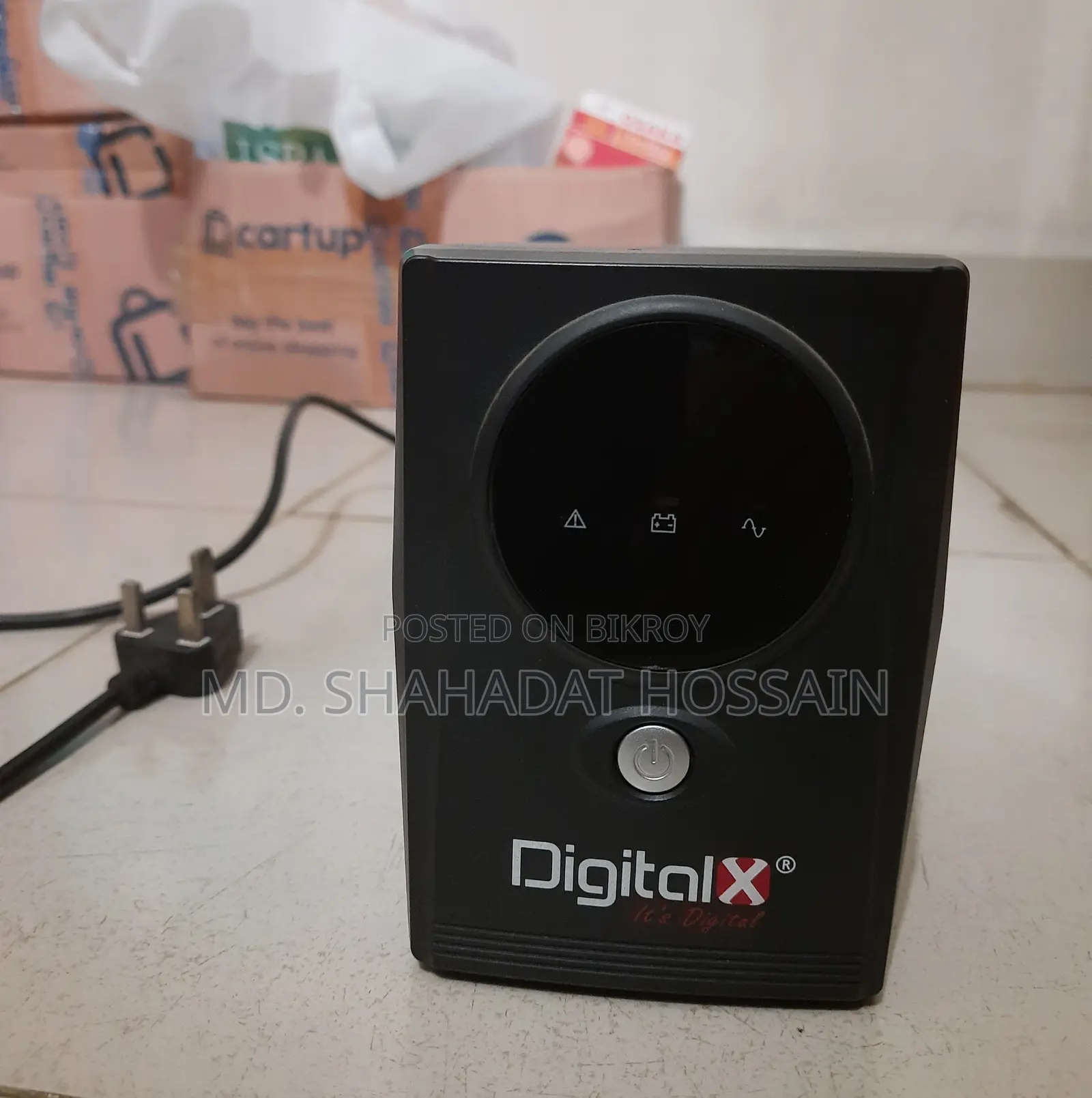 Digital X 850VA UPS (New Apollo Battery, 6 Months Warranty)