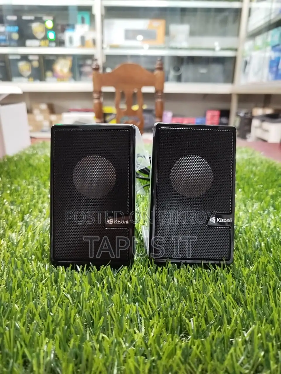 New USB Mini Speaker Kisonli S-555 Without Electricity