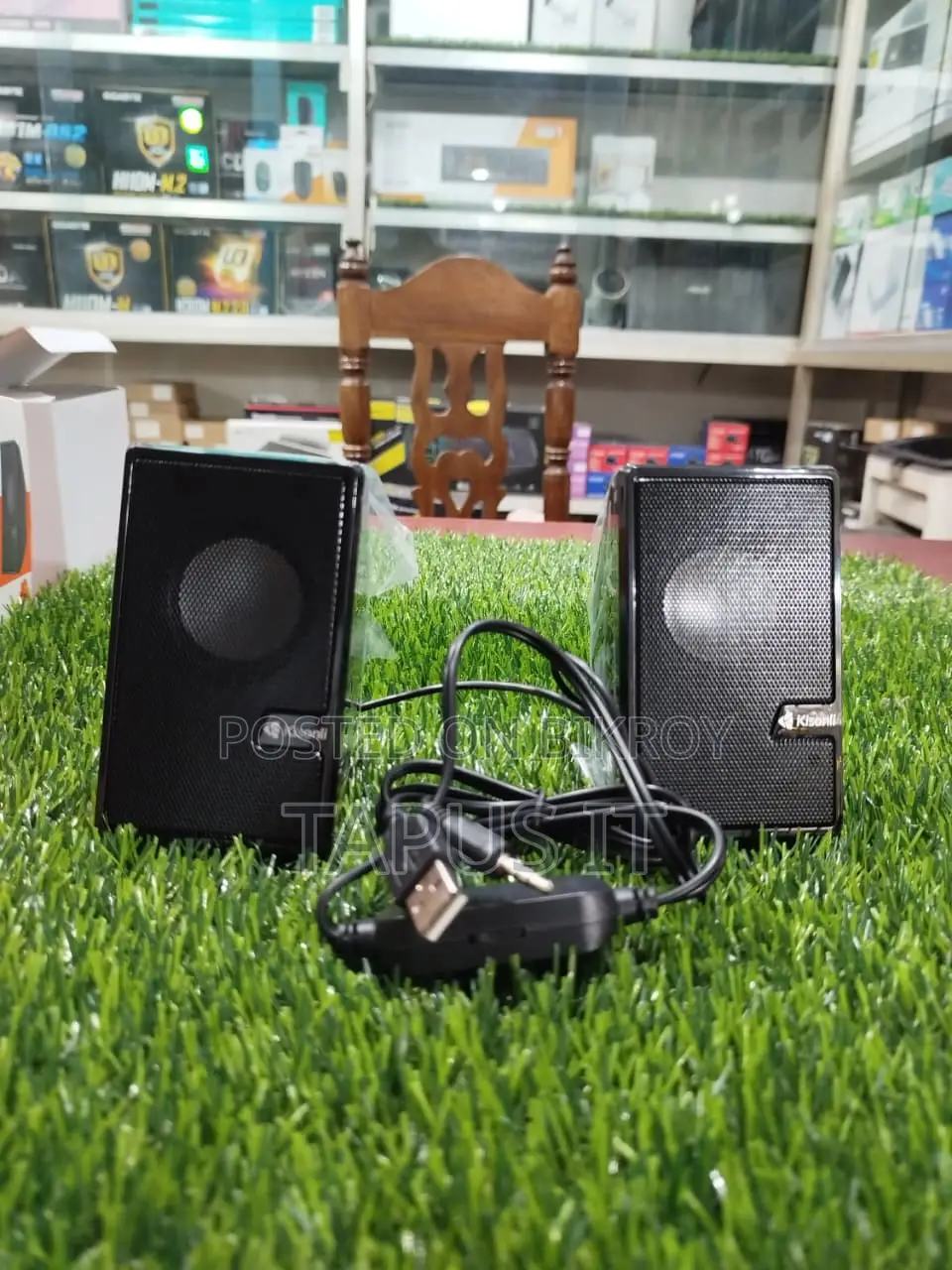 New USB Mini Speaker Kisonli S-555 Without Electricity