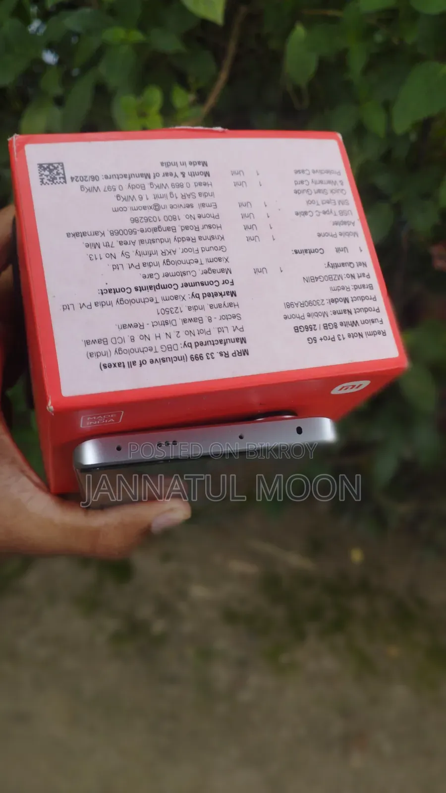 Xiaomi Redmi Note 13 Pro+ 256 GB White