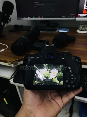 Canon 750D With 3 Lenses