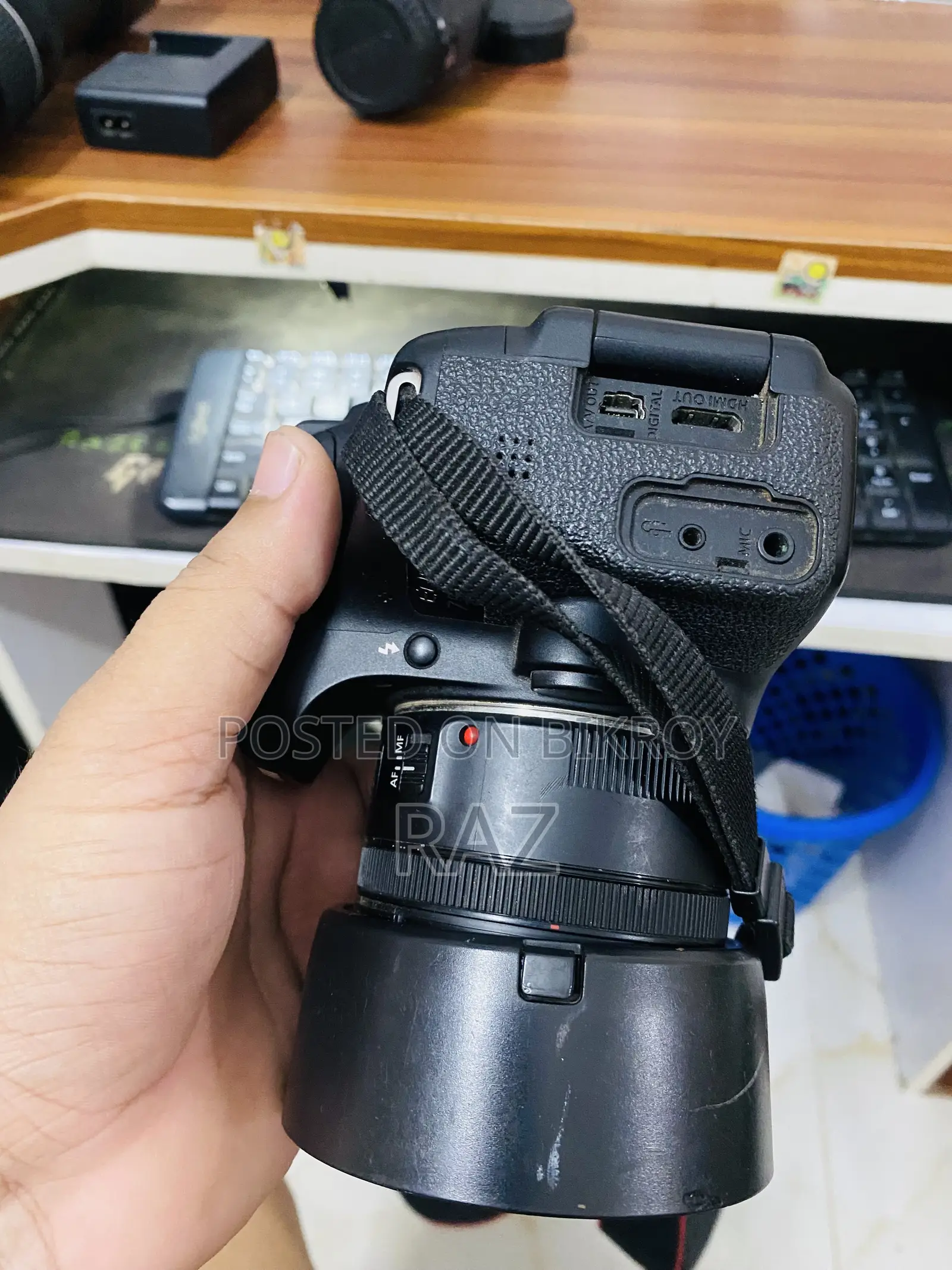 Canon 750D With 3 Lenses