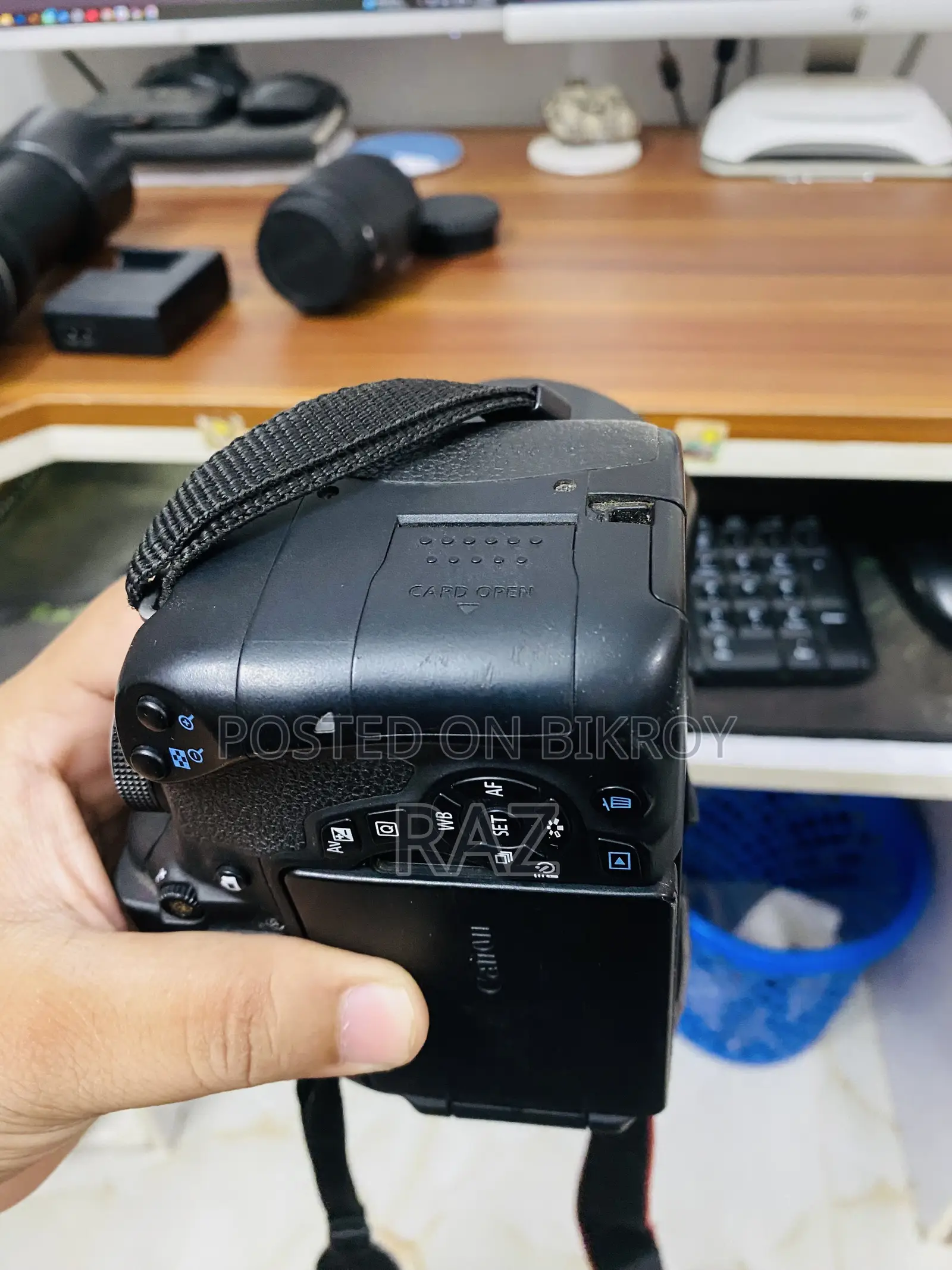Canon 750D With 3 Lenses