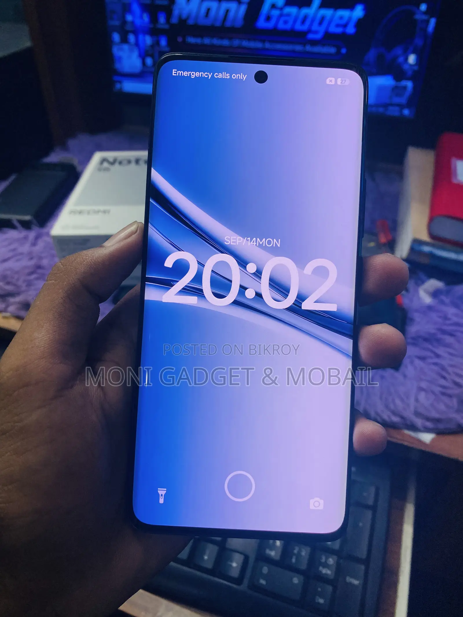 শাওমি রেডমি নোট ১৫ ১২৮ জিবি ব্ল্যাক
