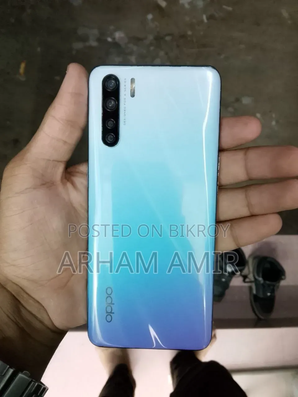 Oppo F15 256 GB Blue