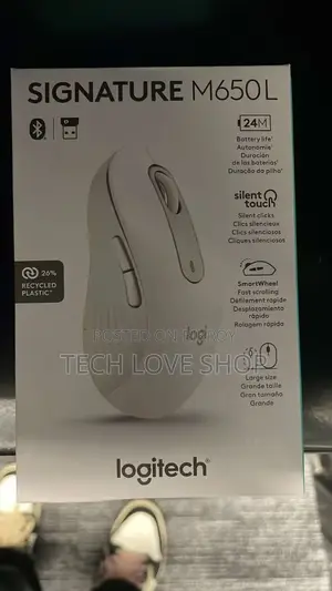 Logitech Signature M650L Silent Wireless Mouse